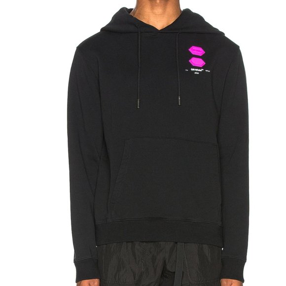 Off-White Sweaters - Off-White FWRD hoodie in black 2013